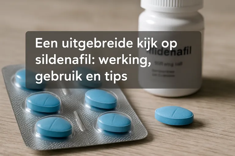 Een uitgebreide kijk op sildenafil: werking, gebruik en tips